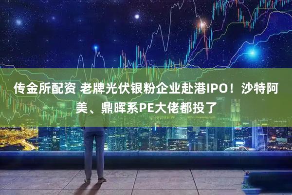 传金所配资 老牌光伏银粉企业赴港IPO！沙特阿美、鼎晖系PE大佬都投了