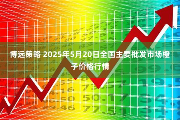博远策略 2025年5月20日全国主要批发市场橙子价格行情